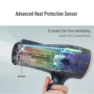 سشوار خانگی 2300 وات پاناسونیک مدل EH-NE85، موتور AC، وزن 460 گرم، دارای سری متمرکز‌کننده  101741525