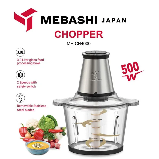 تیغه استیل ضدزنگ خردکن مباشی ME-CH4000