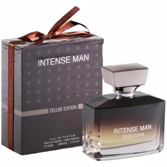 ادو پرفیوم مردانه فراگرنس ورد مدل Intense Man Deluxe Edition حجم 100 میلی لیتر 8755