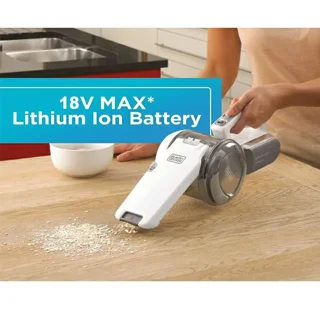 جارو شارژی دستی بلک اند دکر مدل PV1820LRGP با باتری لیتیوم یونی 18 ولت، توان مکش 35 ایر وا 101716756