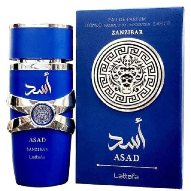 ادو پرفیوم مردانه لطافه مدل اسد حجم 100 میلی لیتر 102000009