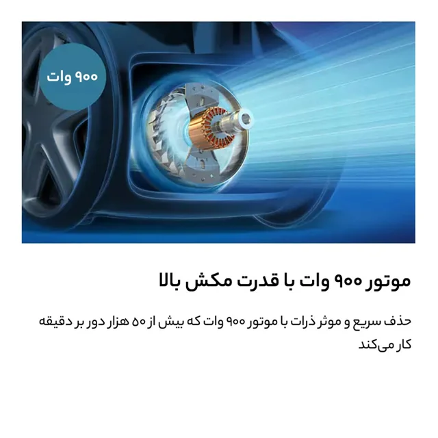 جاروبرقی 2200 وات فیلیپس مدل XD8052 101781420