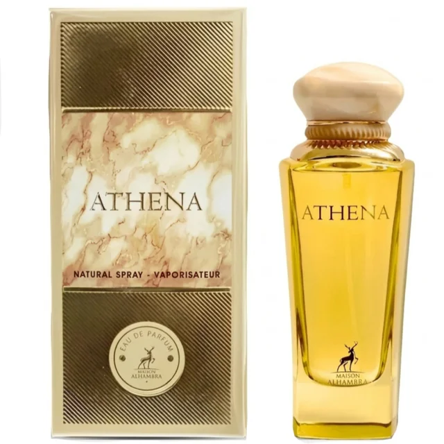 ادوپرفیوم زنانه الحمبرا مدل ATHENA با رایحه گرم حجم 100 میلی‌لیتر 456789